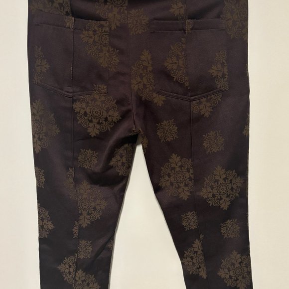 $770 BNWT Goodfight Jacquard Print CroppedTailored Trousers/ Pants 29 - 30 - Picture 10 of 16